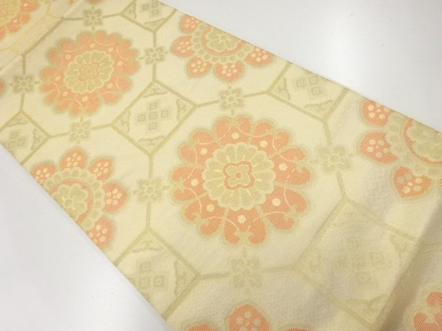 花蜀江文織り出し袋帯